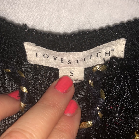 Country bohemian sequin floral embroidered tunic top - Picture 4 of 8